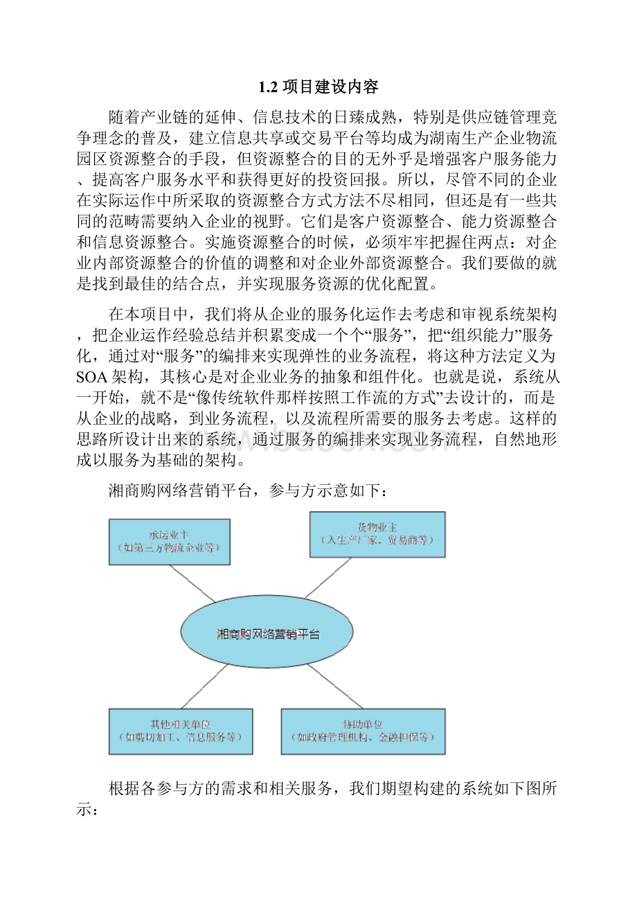 原稿湘商购网络营销服务平台建设项目可行性研究报告.docx_第2页