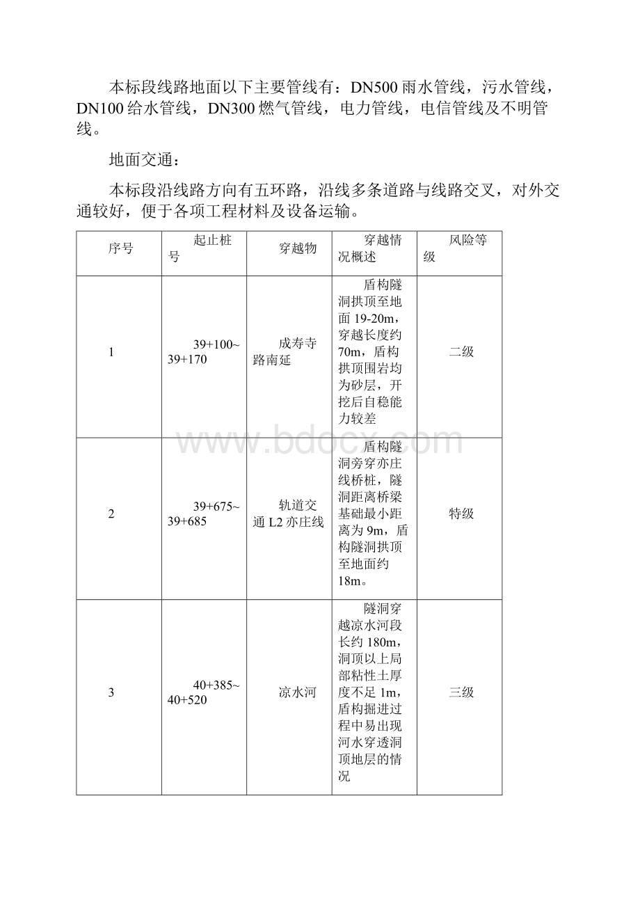 北京市南水北调配套工程东干渠工程施工第十二标段盾构始发掘进接收施工方案.docx_第3页