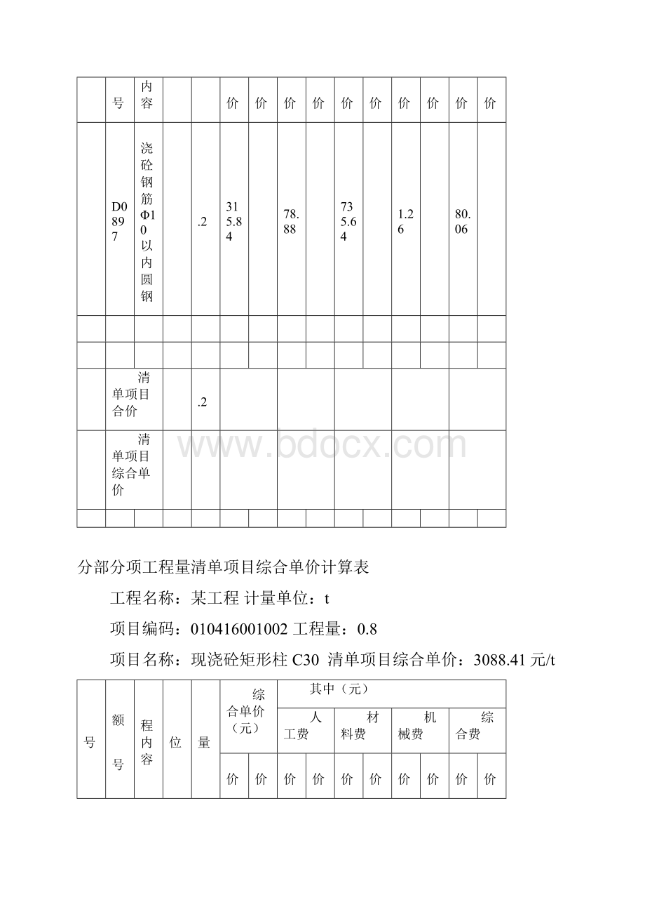 综合单价组成公式及示例.docx_第3页