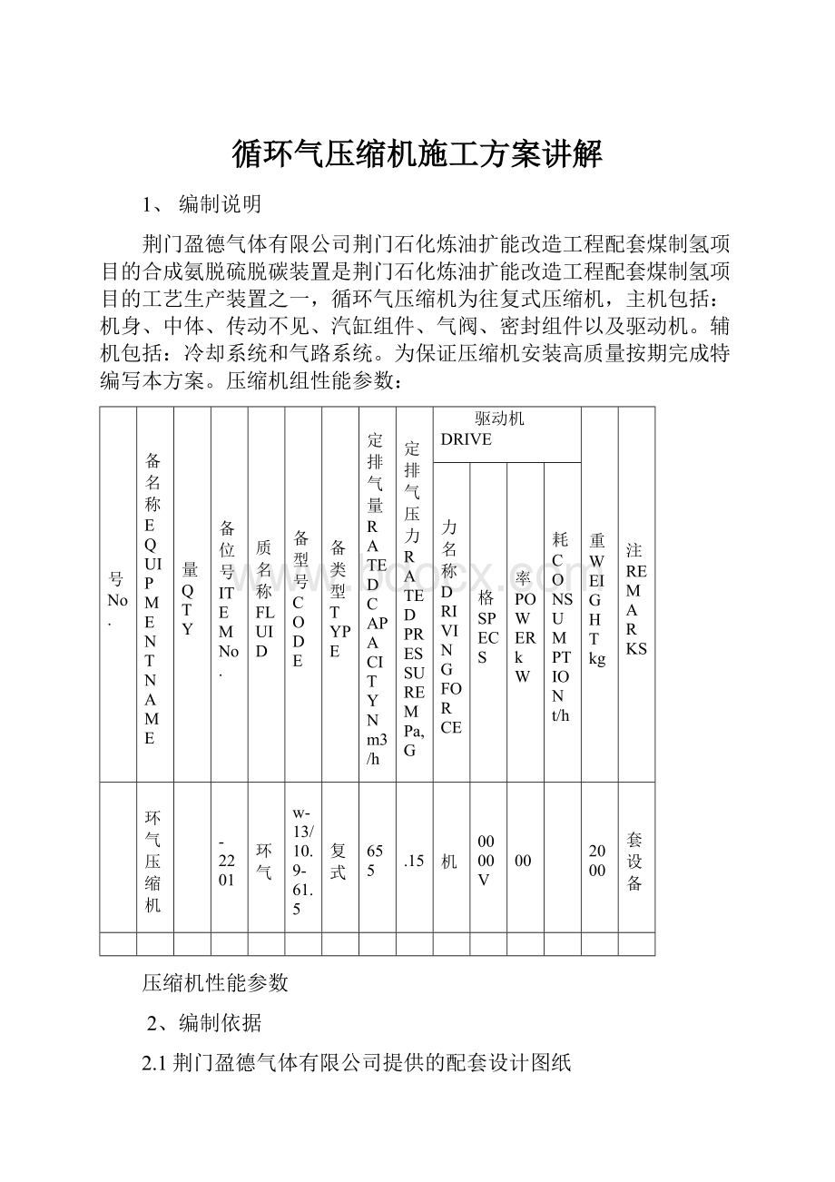 循环气压缩机施工方案讲解.docx