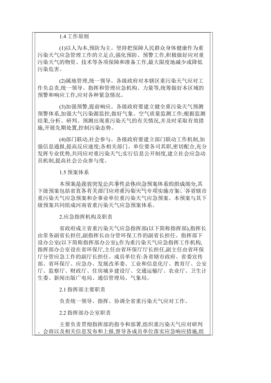 河南省重污染天气应急预案.docx_第2页