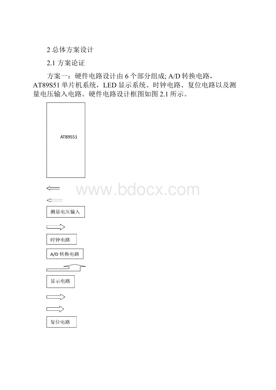 基于单片机的数字电压表.docx_第3页