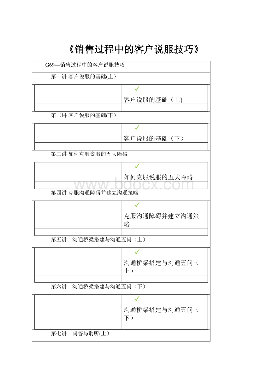 《销售过程中的客户说服技巧》.docx_第1页