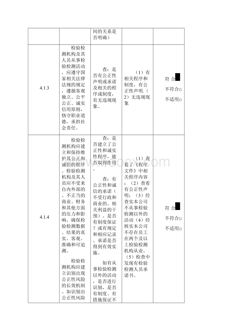 RBT214版检验检测机构内审全套资料含检查表001.docx_第2页