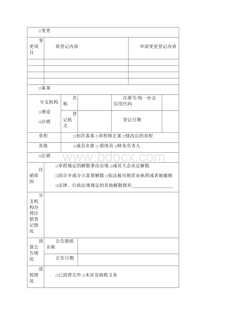 农民专业合作社登记材料规范范文.docx_第2页