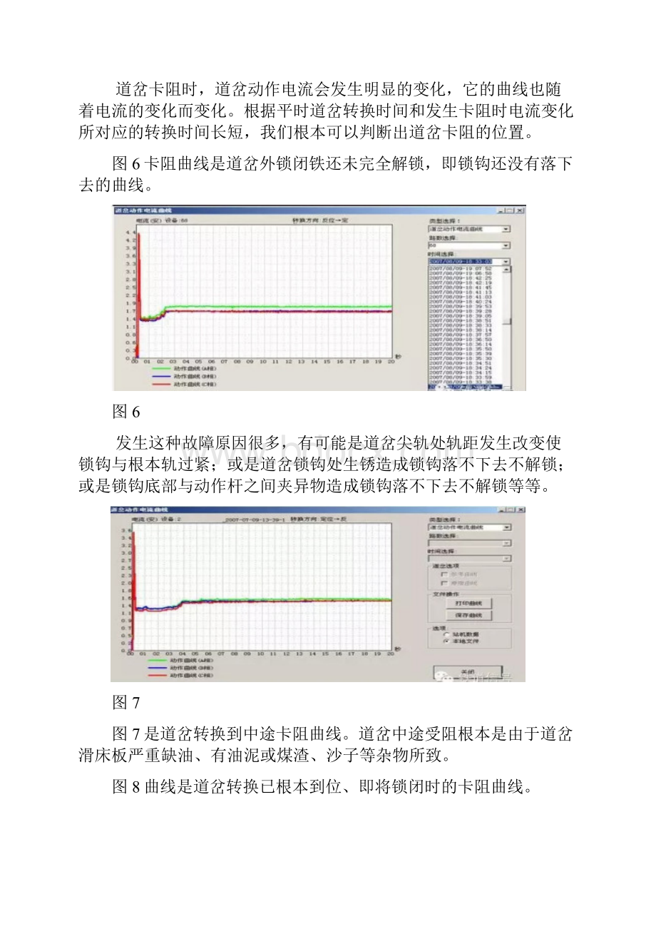 道岔轨道电路故障曲线分析报告.docx_第3页