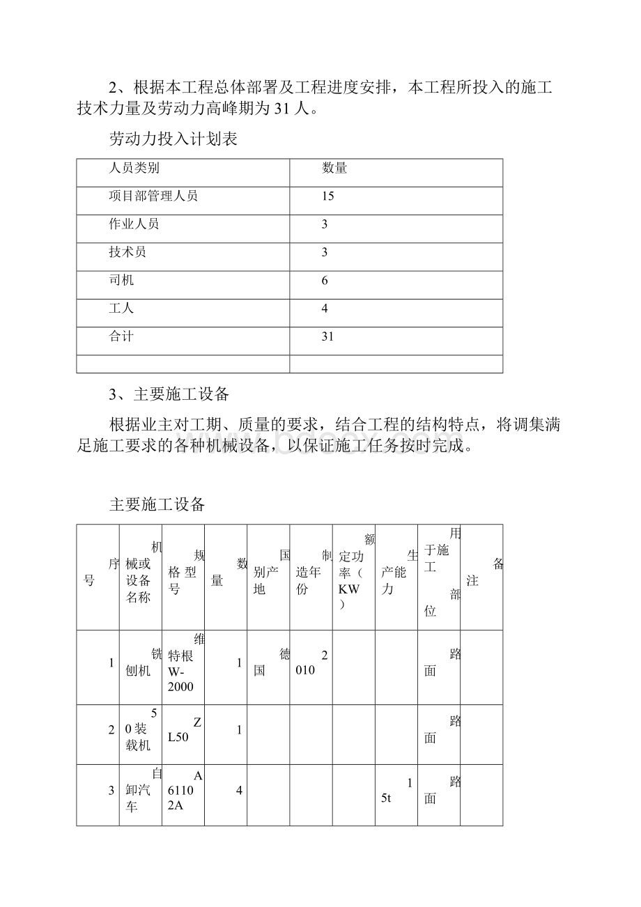 老路铣刨施工方案DOC.docx_第2页