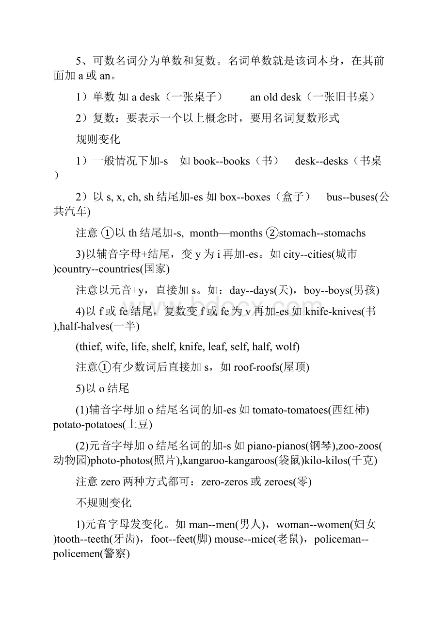 word完整版小学英语语法总结大全推荐文档.docx_第3页