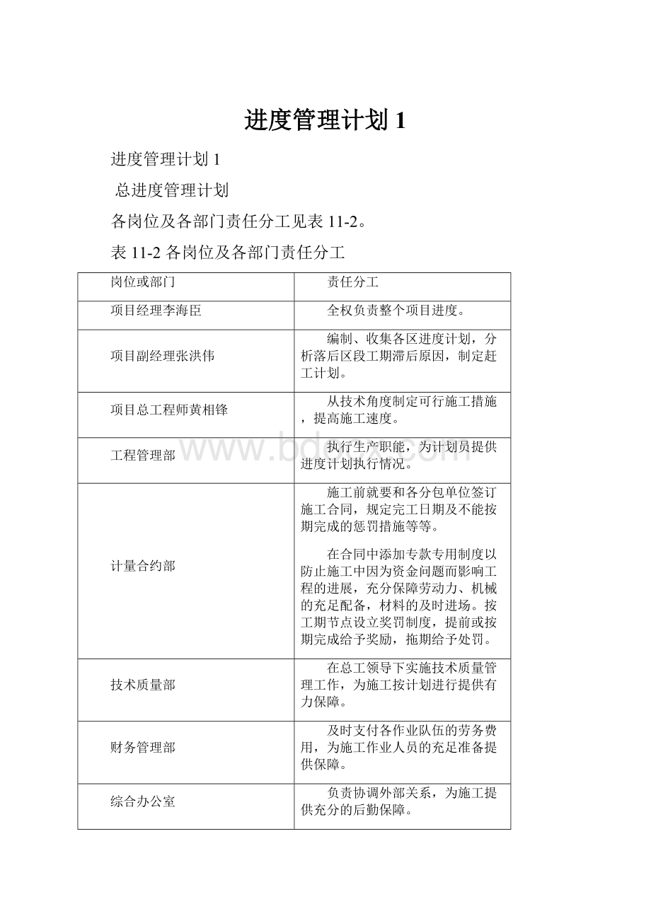 进度管理计划1.docx_第1页