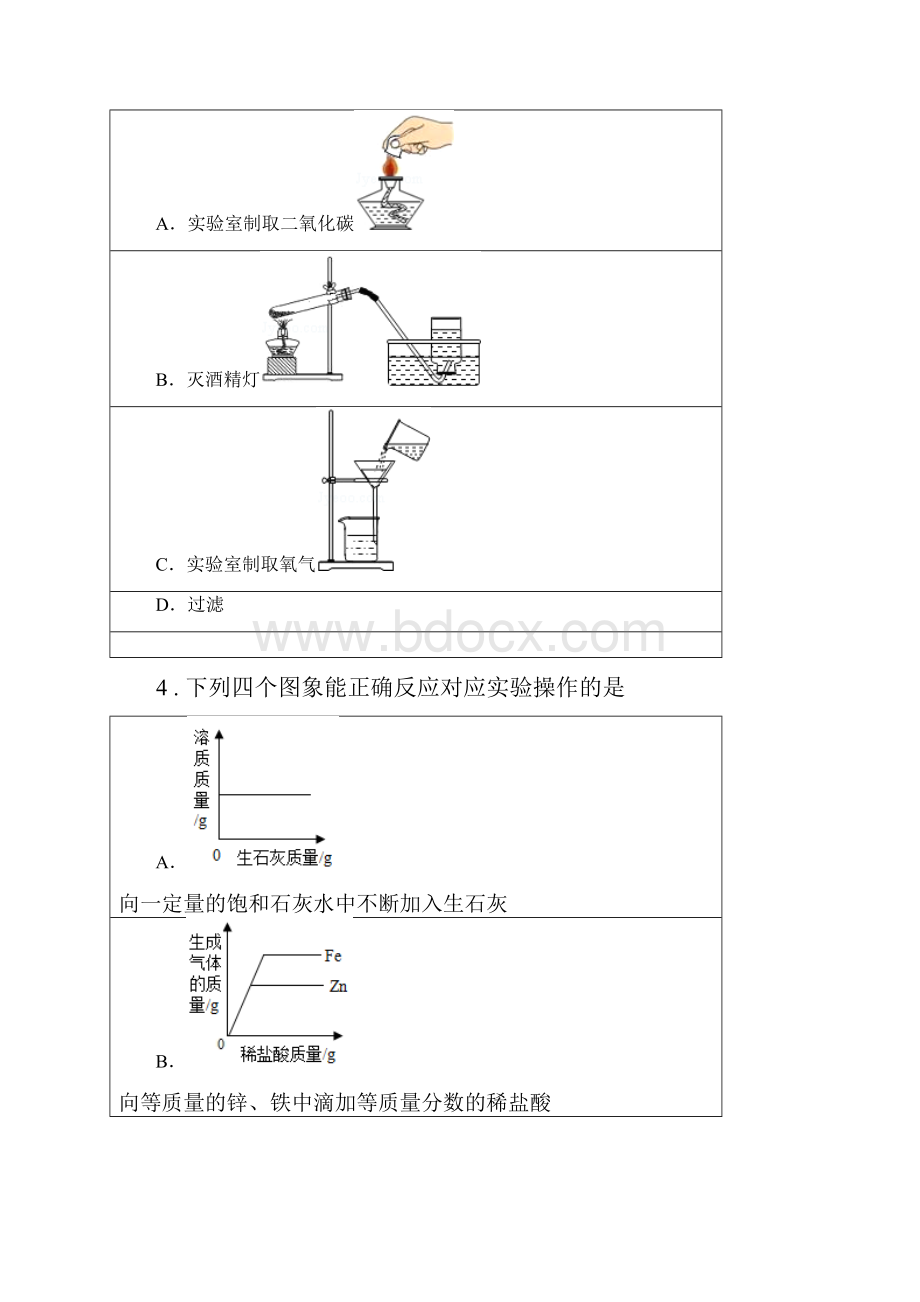 人教版度九年级下学期第二次模拟考试化学试题A卷.docx_第2页