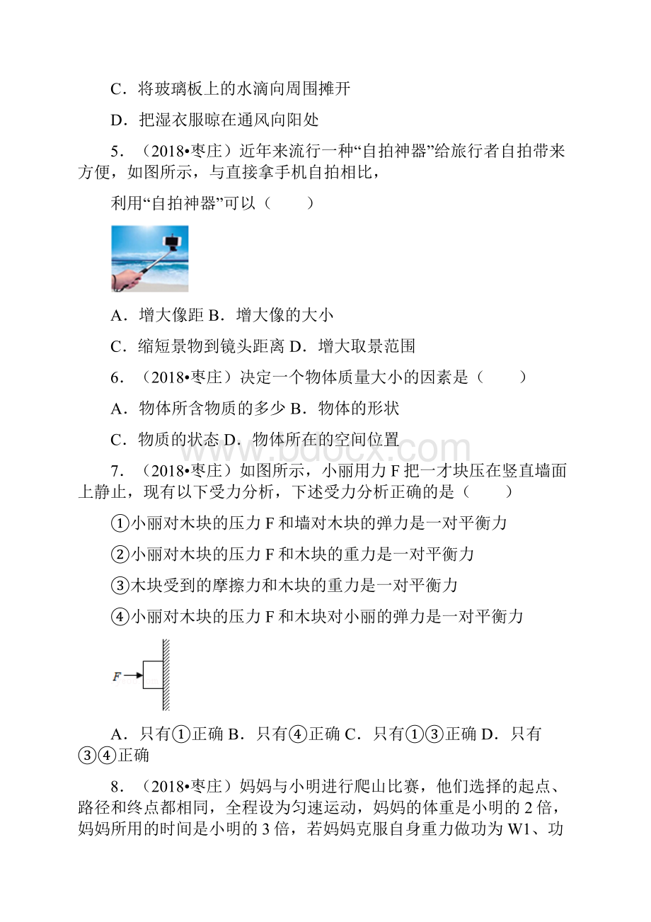 山东省枣庄市中考物理试题及答案解析word版.docx_第2页