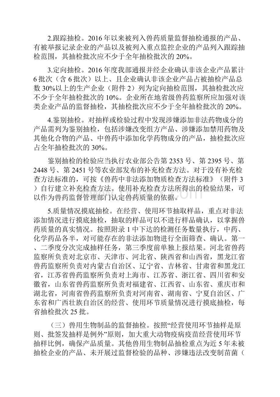 兽药质量监督抽检计划.docx_第2页