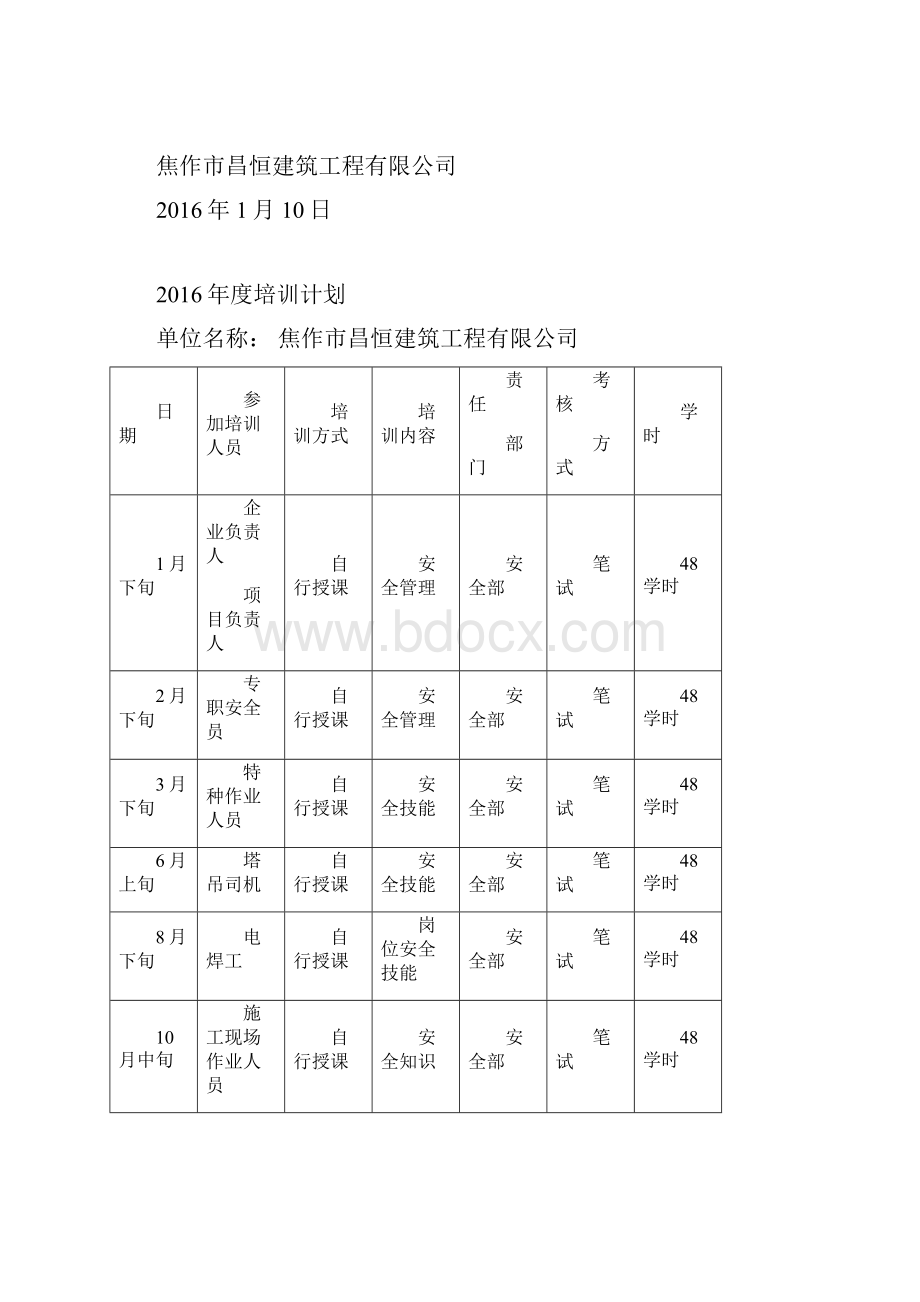 安全教育培训制度及培训记录.docx_第2页