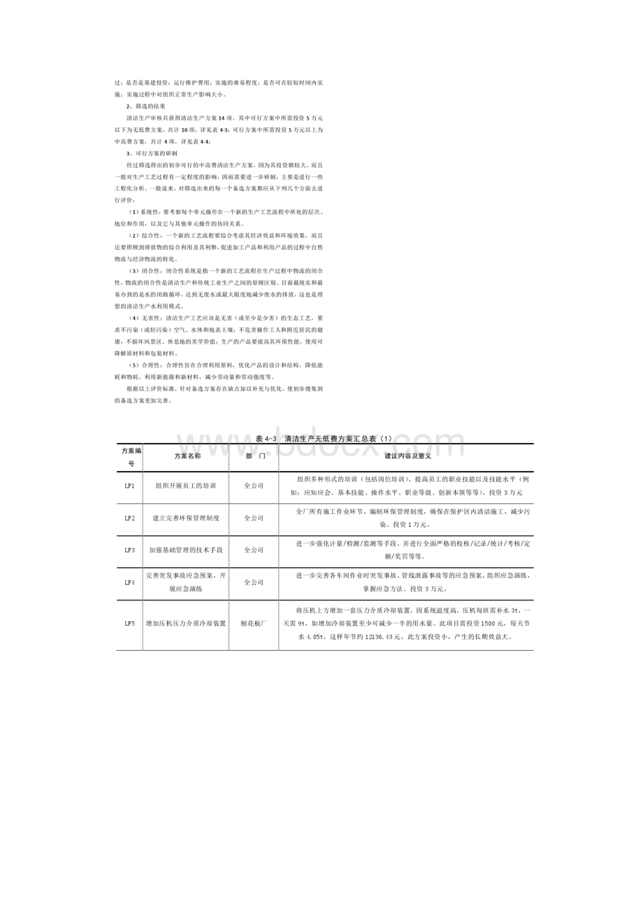 刨花板厂清洁生产实施方案的确定.docx_第3页