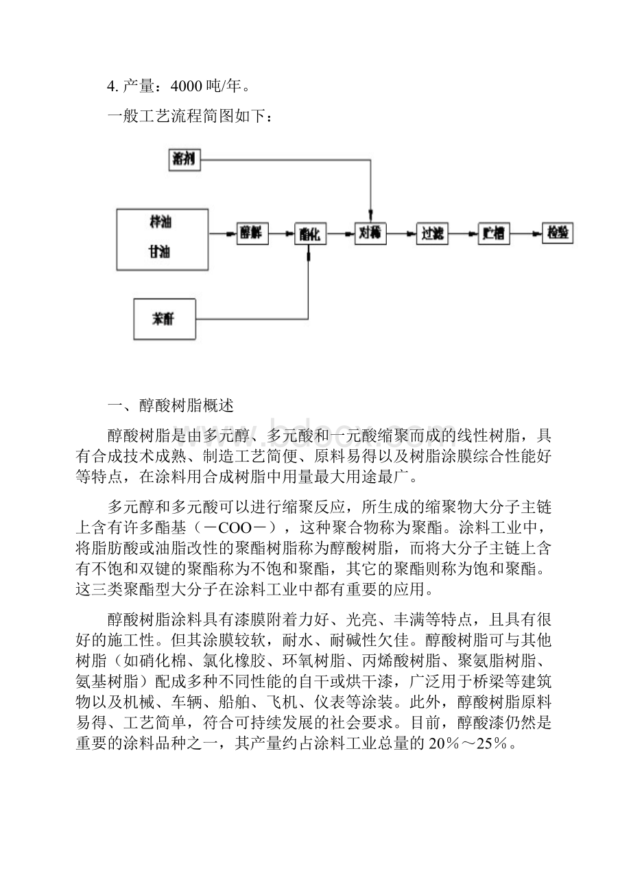 醇酸树脂工艺流程的设计.docx_第2页