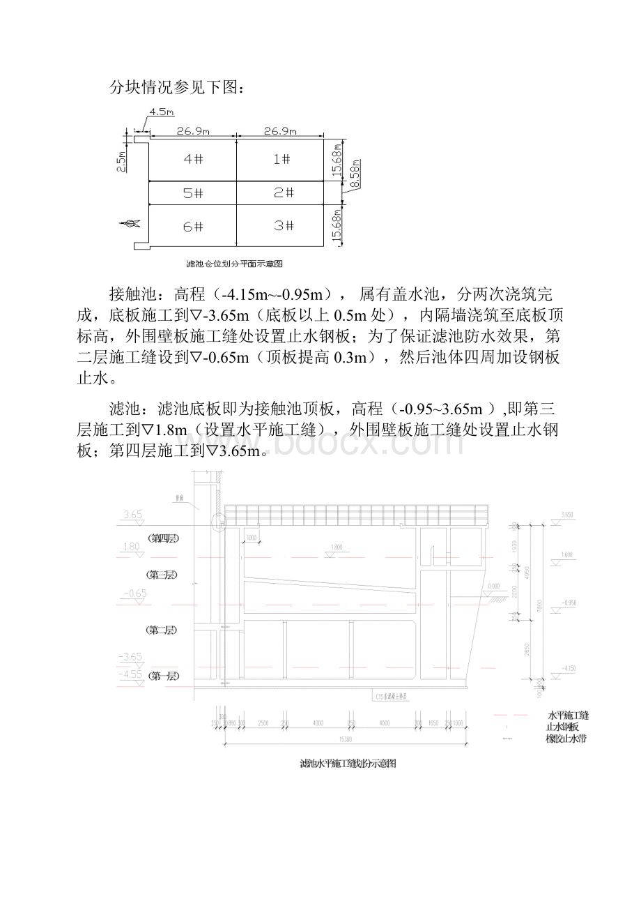 滤池土建施工方案.docx_第3页