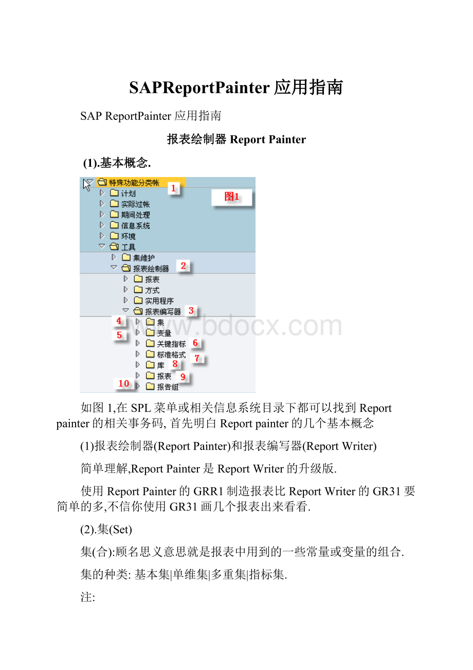 SAPReportPainter应用指南.docx