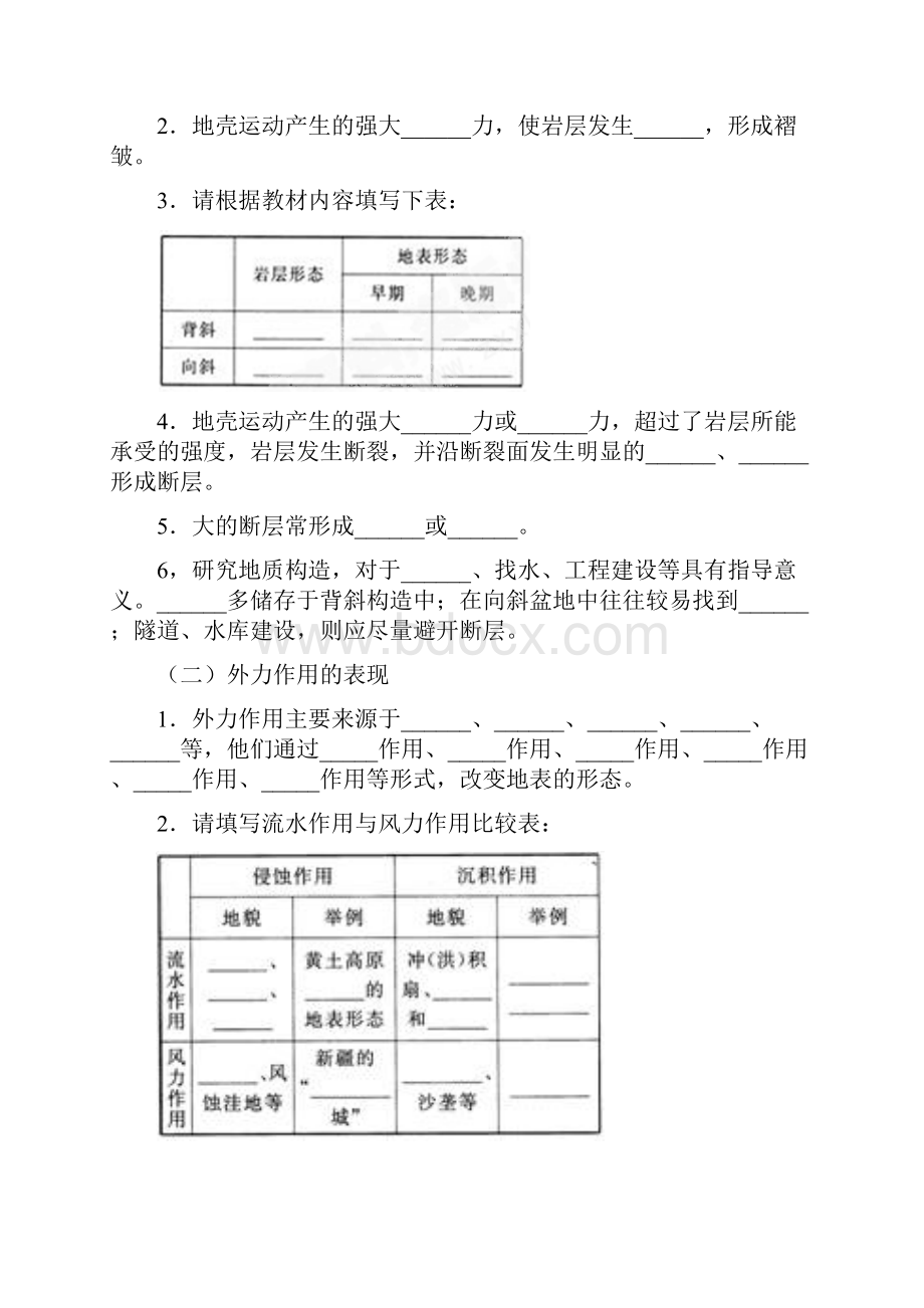 高中地理高一地理岩石圈与地表形态3 最新.docx_第2页