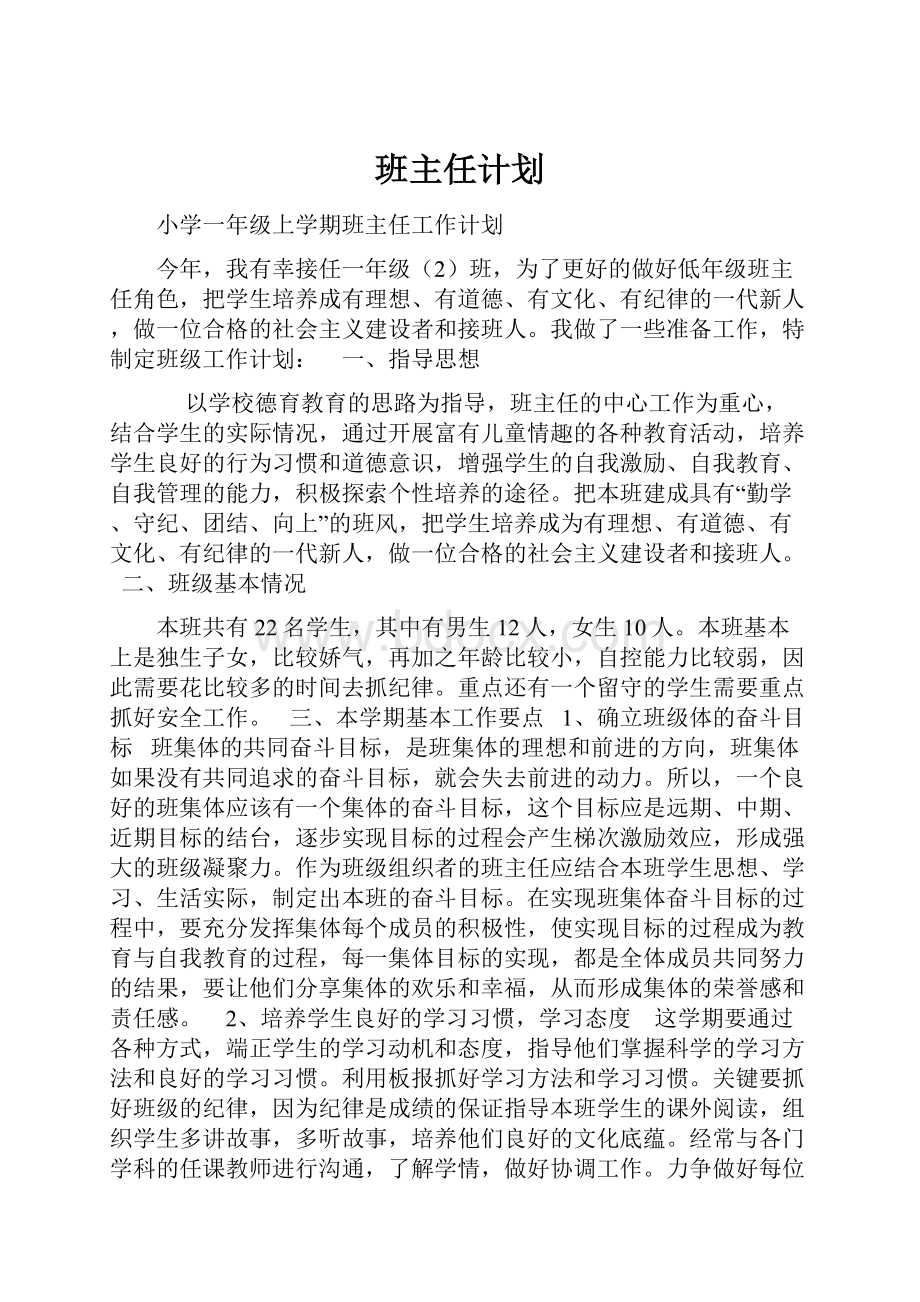 班主任计划.docx