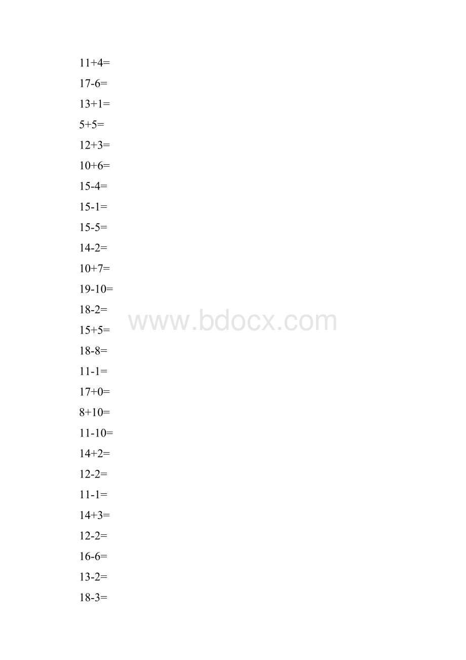 学前班数学口算试题.docx_第2页