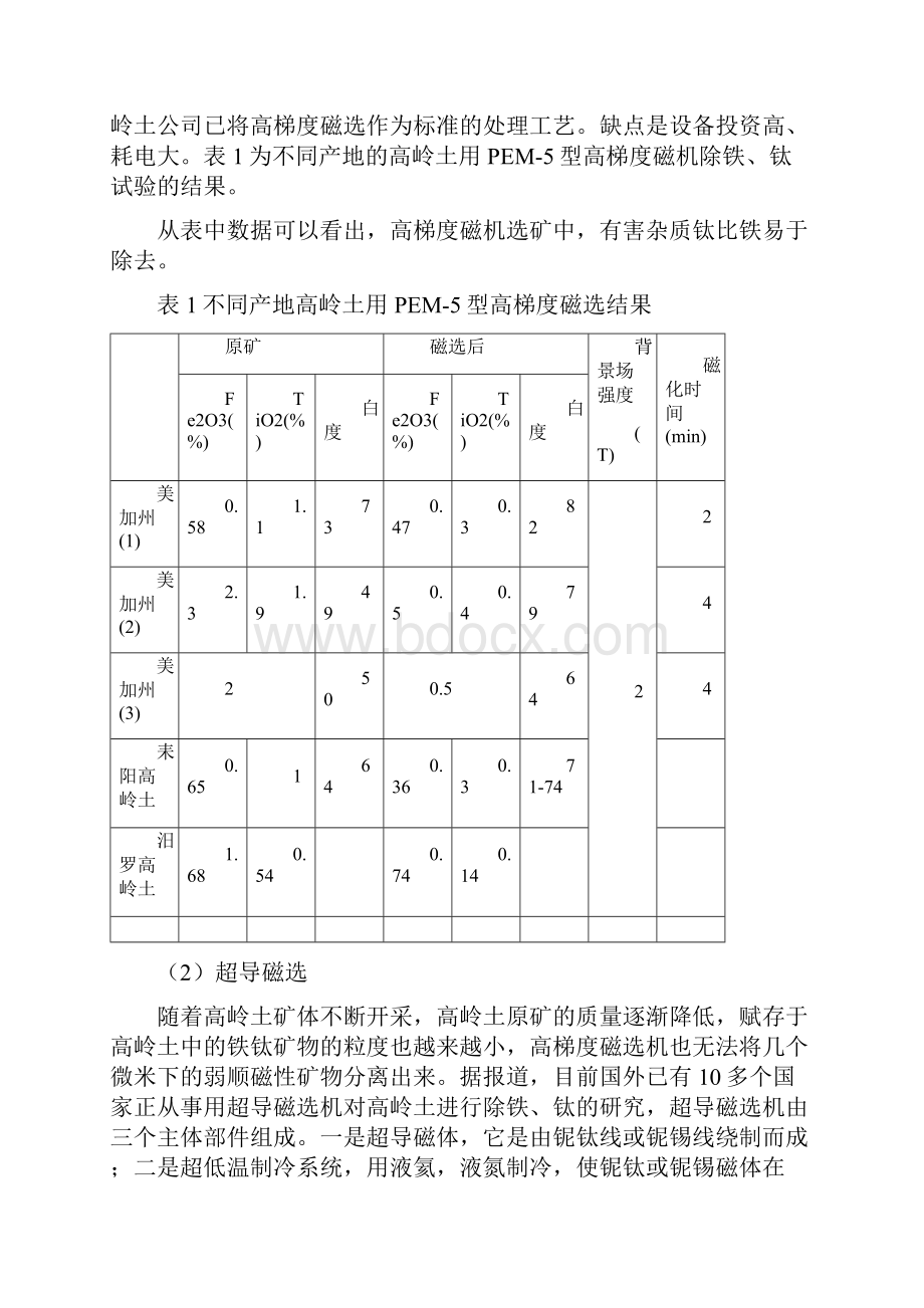 高岭土综合利用工艺技术.docx_第3页