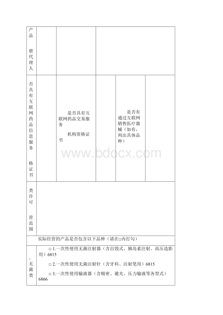 医疗器械自查报告模板.docx_第3页