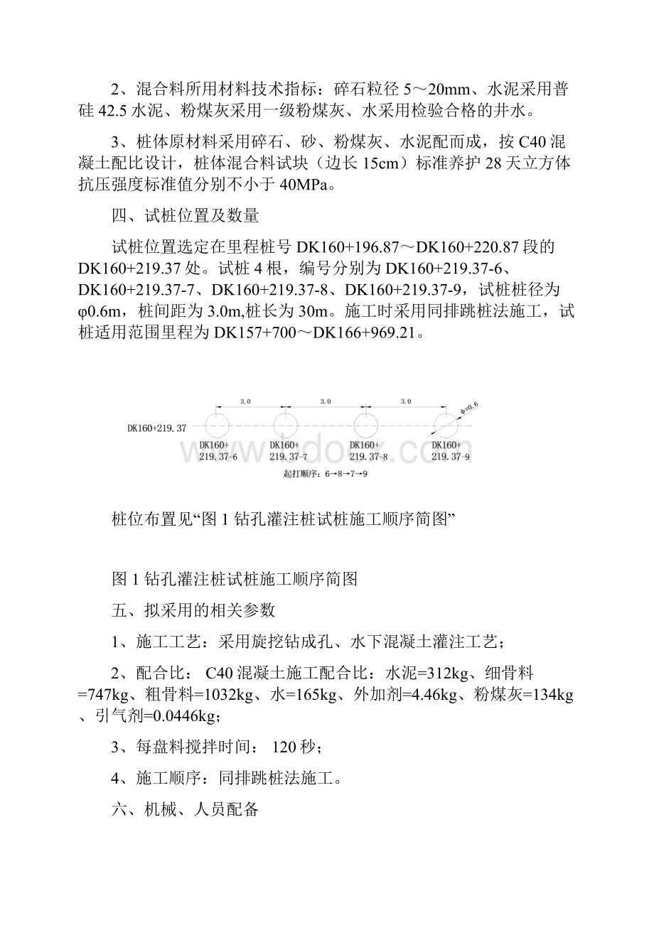 钻孔灌注桩试桩工艺总结报告.docx_第2页