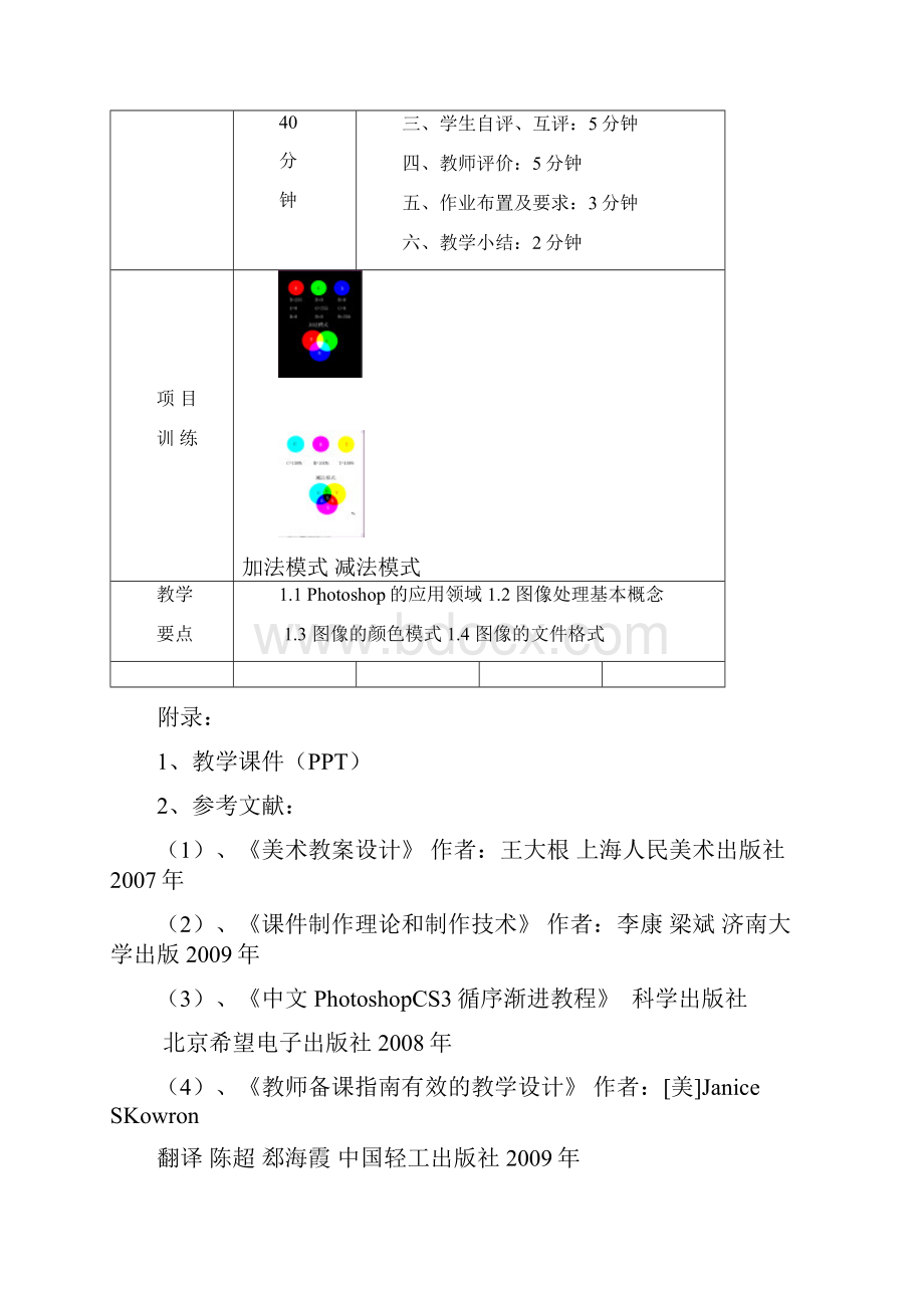 《中文PhotoshopCS3循序渐进教程》课时教案.docx_第3页