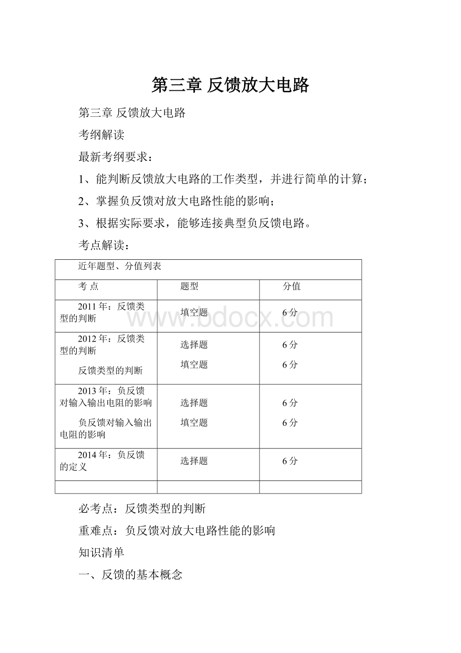 第三章反馈放大电路.docx_第1页