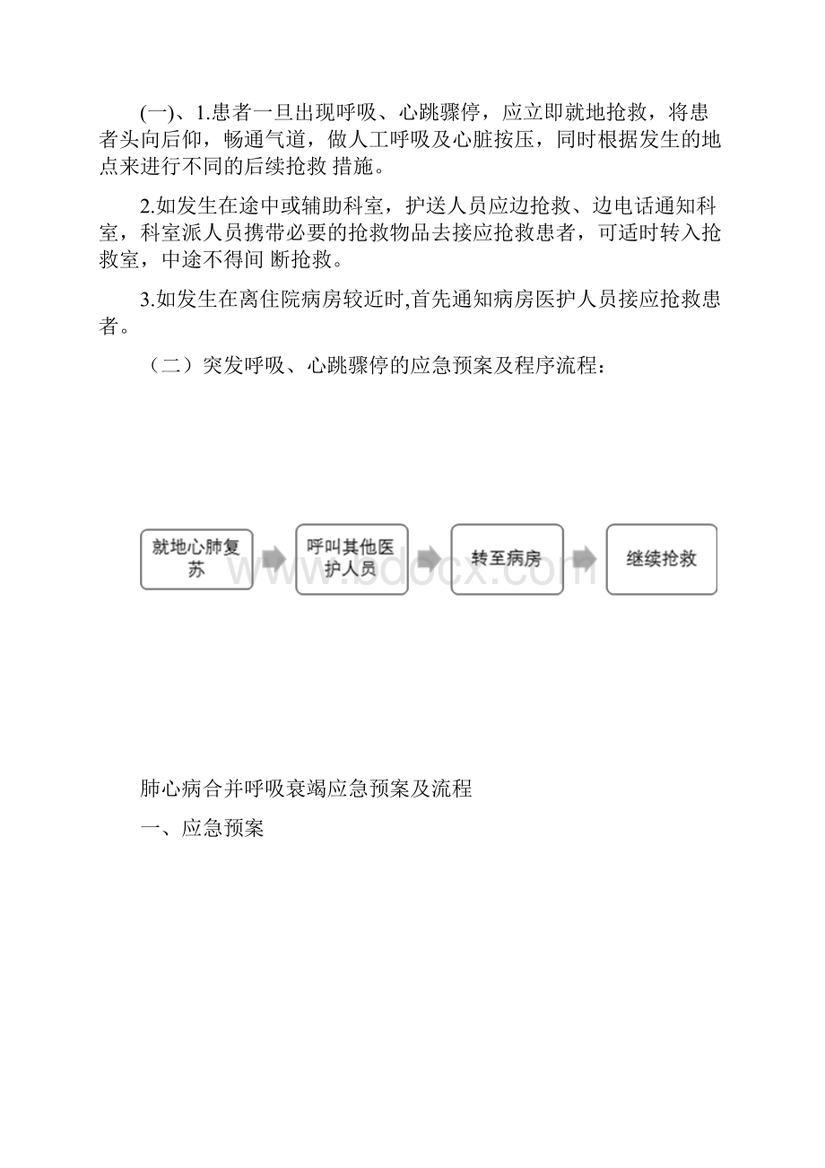 医院科室突发事件应急预案.docx_第3页