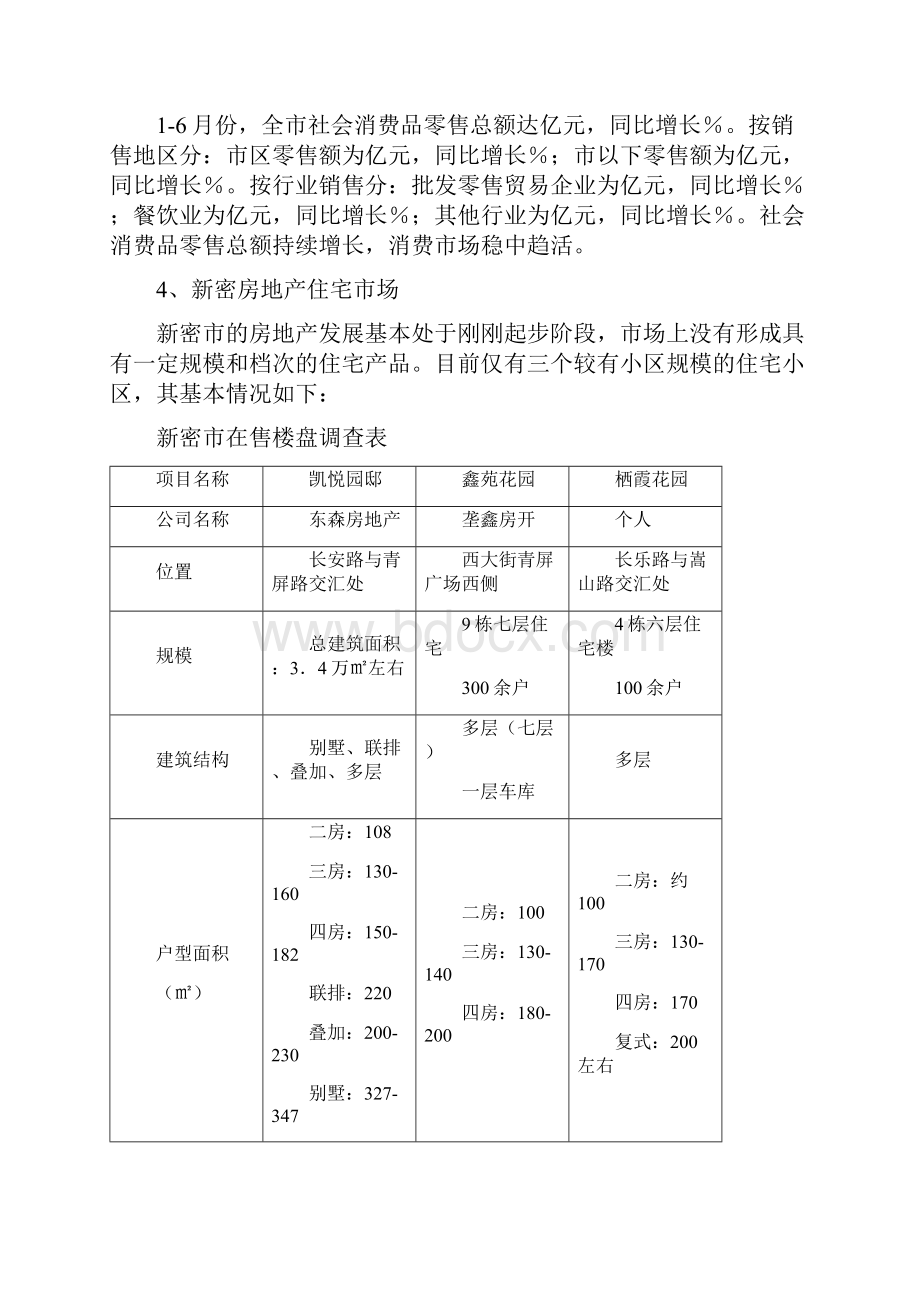 XX新密市项目市场调研报告.docx_第3页