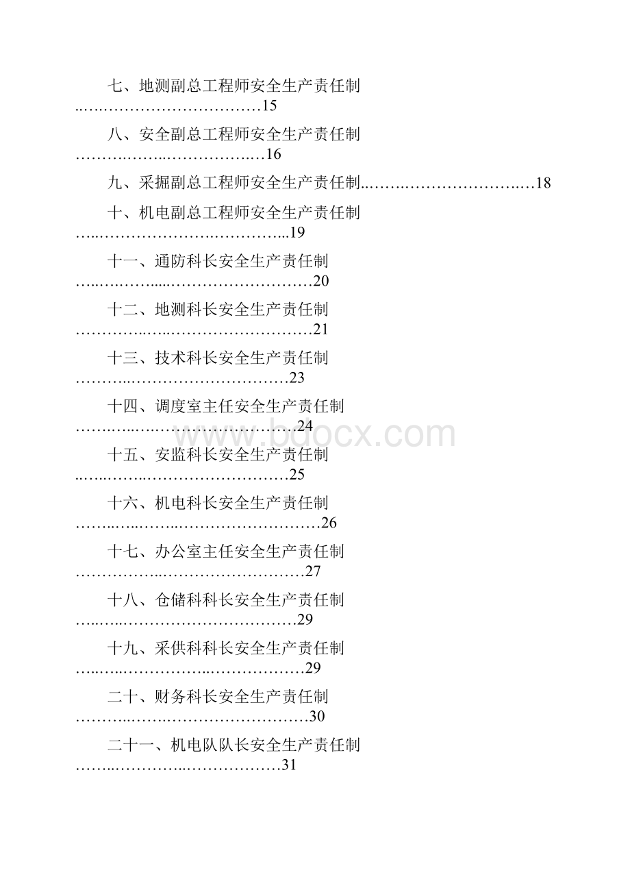 松南煤矿安全生产责任制度.docx_第2页