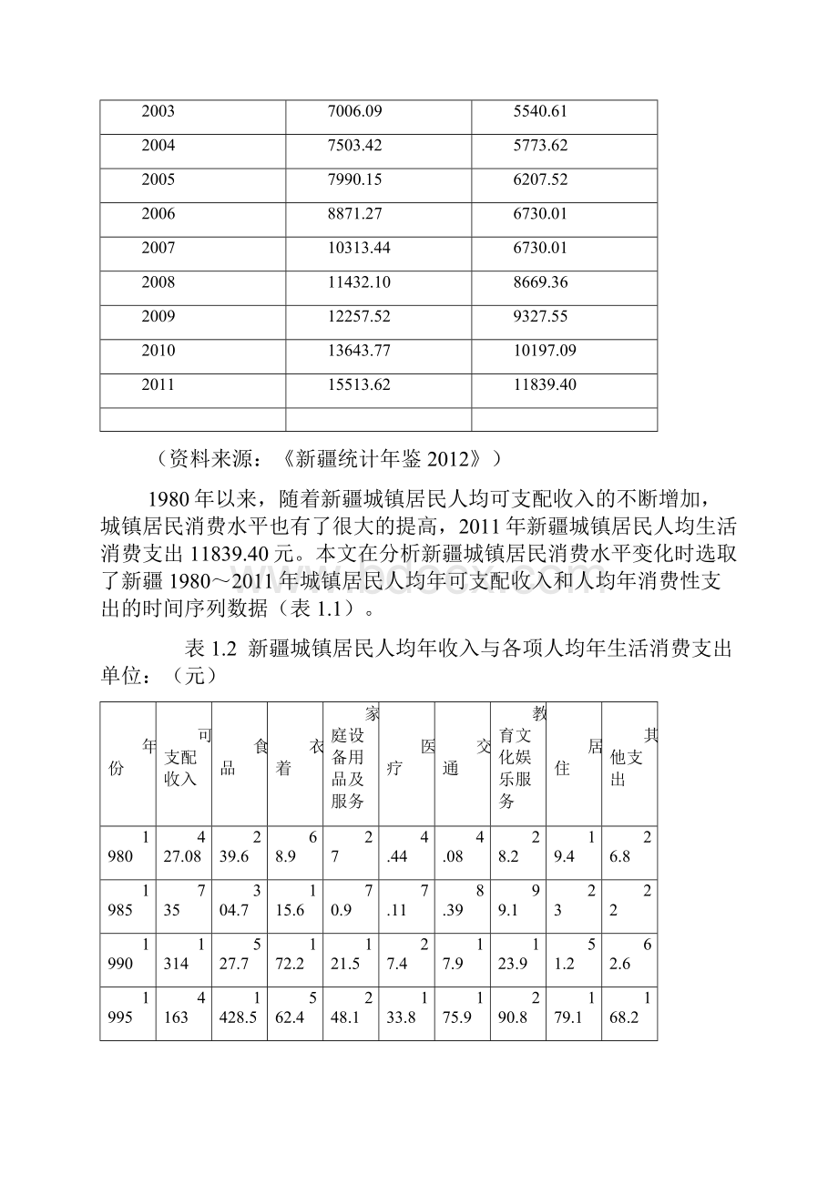 新疆城镇居民消费结构变动分析.docx_第3页