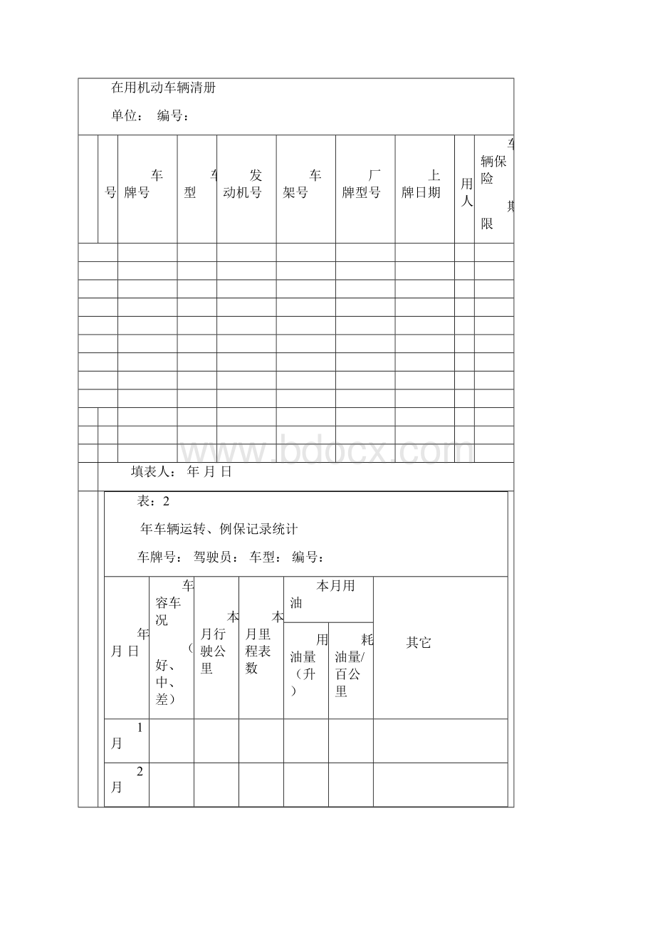 车辆管理台帐.docx_第2页