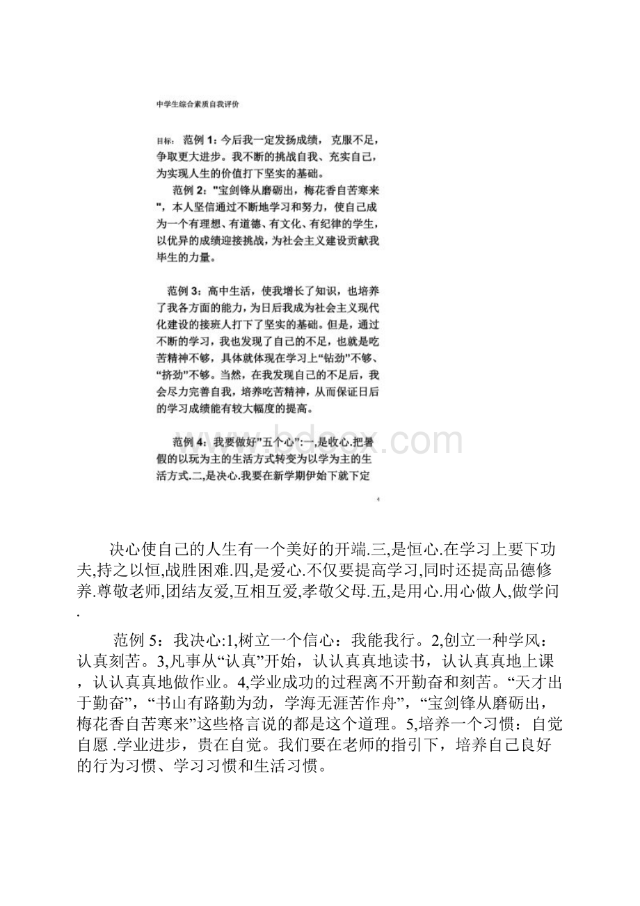 中学生综合素质自我评价大全必备.docx_第3页