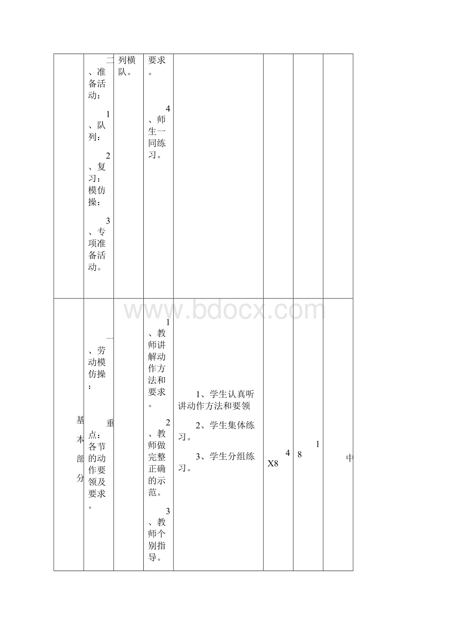 南张小学二年级体育教案.docx_第2页