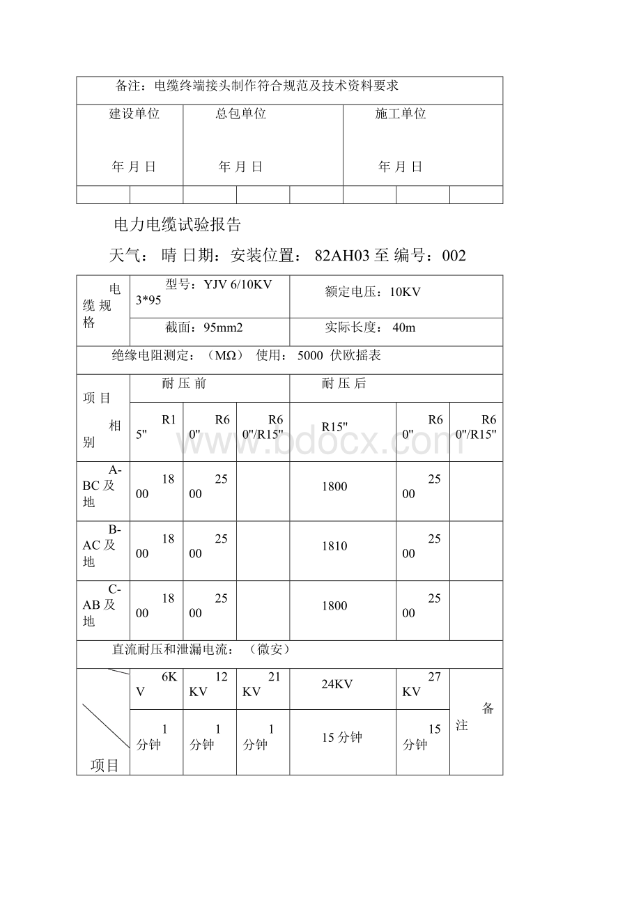 高压电力电缆试验报告.docx_第3页