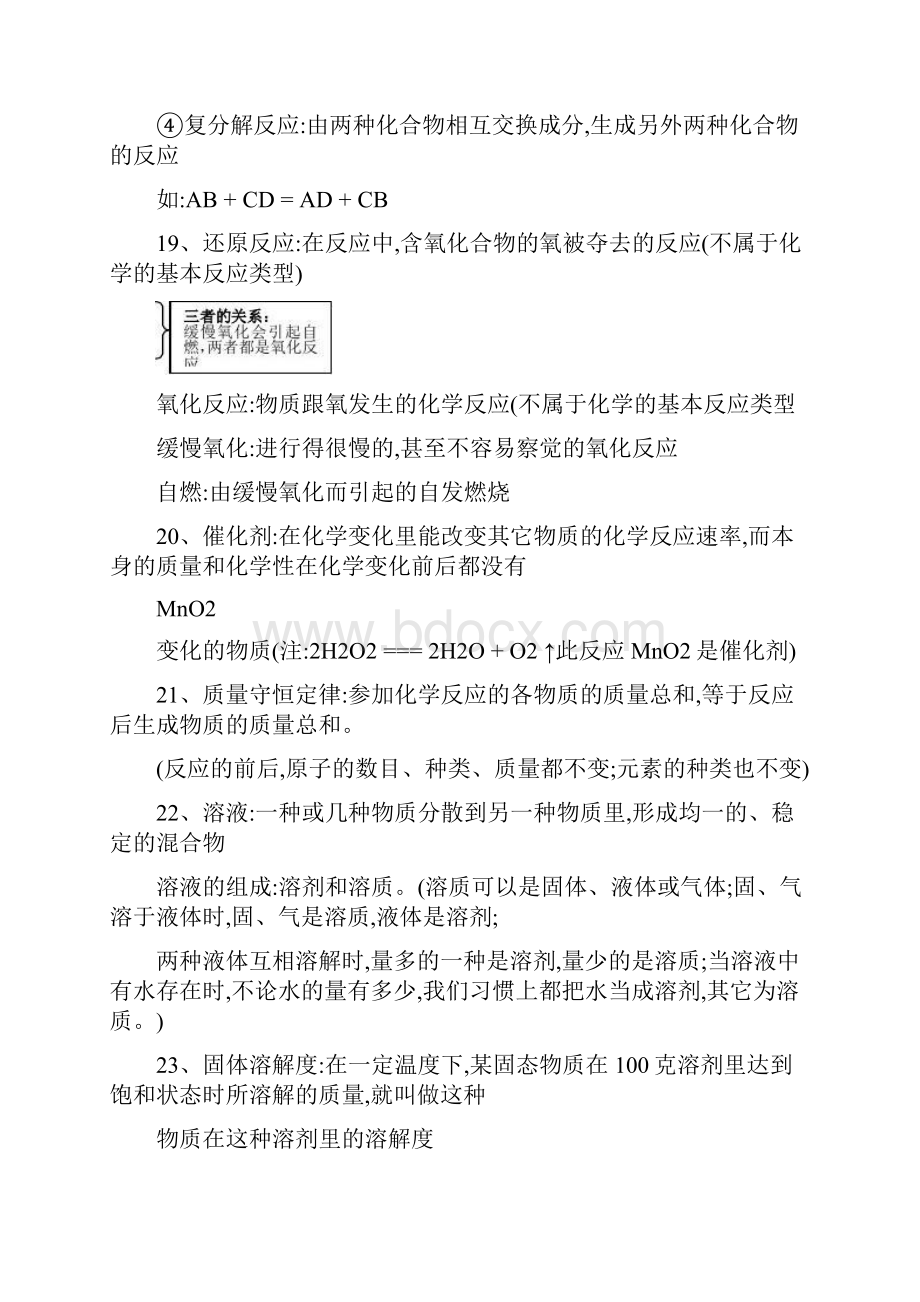 精品中考总复习届中考化学总复习知识点全册笔记总结.docx_第3页