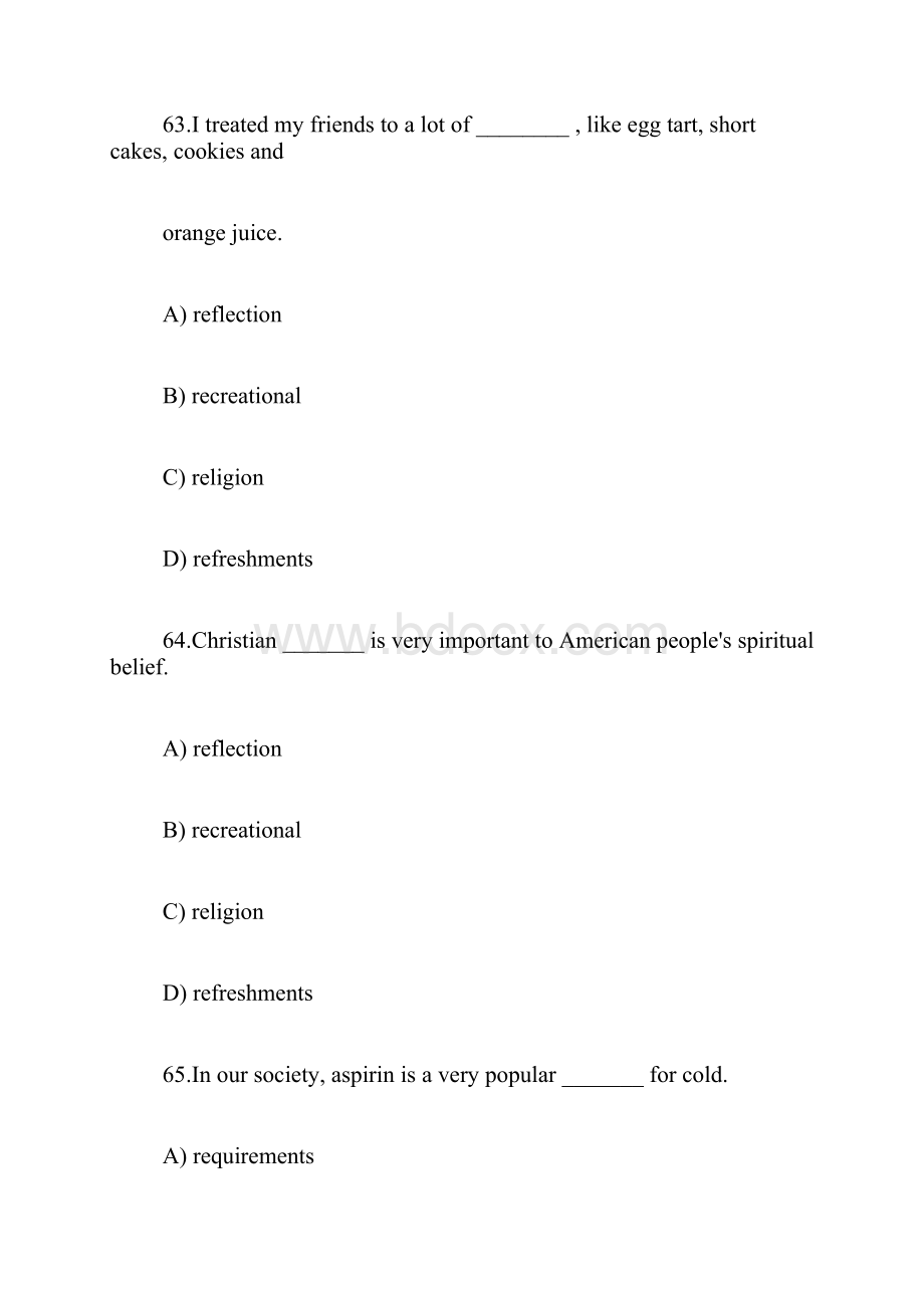 托业英语考试语法词汇模拟试题4.docx_第2页