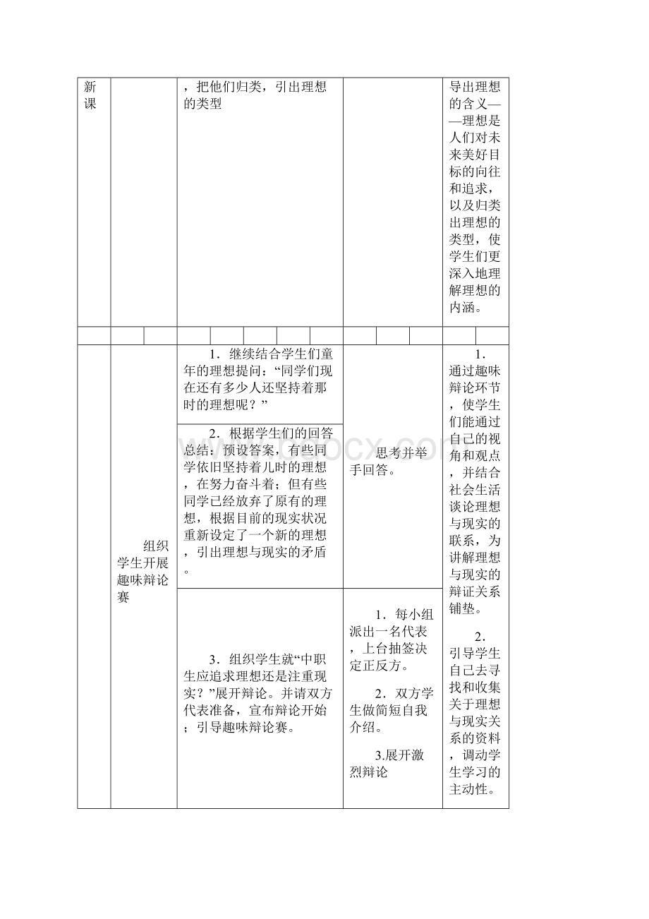 第六届教学法评优一等奖教案《社会理想和个人理想》.docx_第3页