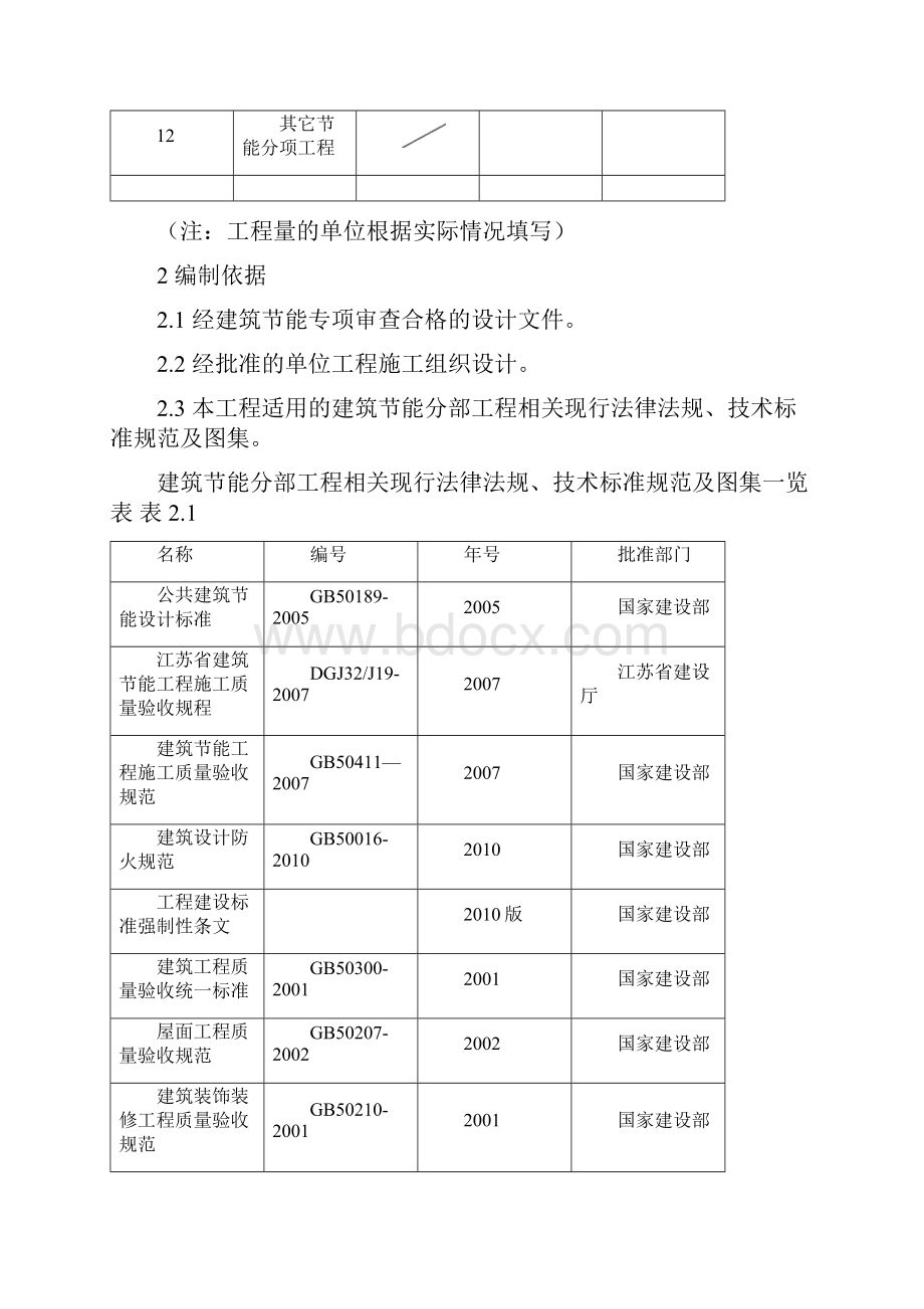 江苏 建筑节能分部工程施工方案标准化格式文本 1.docx_第3页