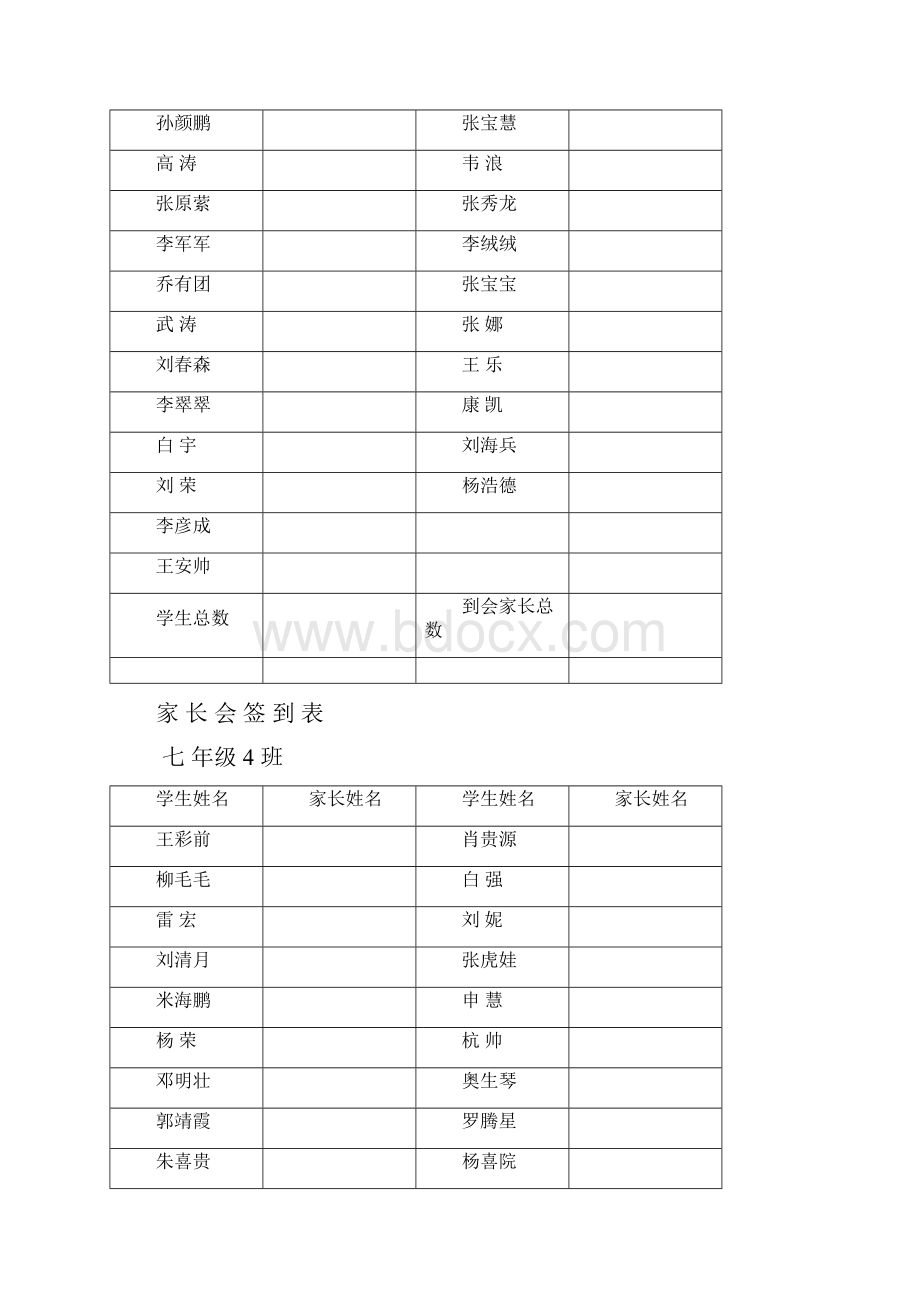 家长会签到表.docx_第3页