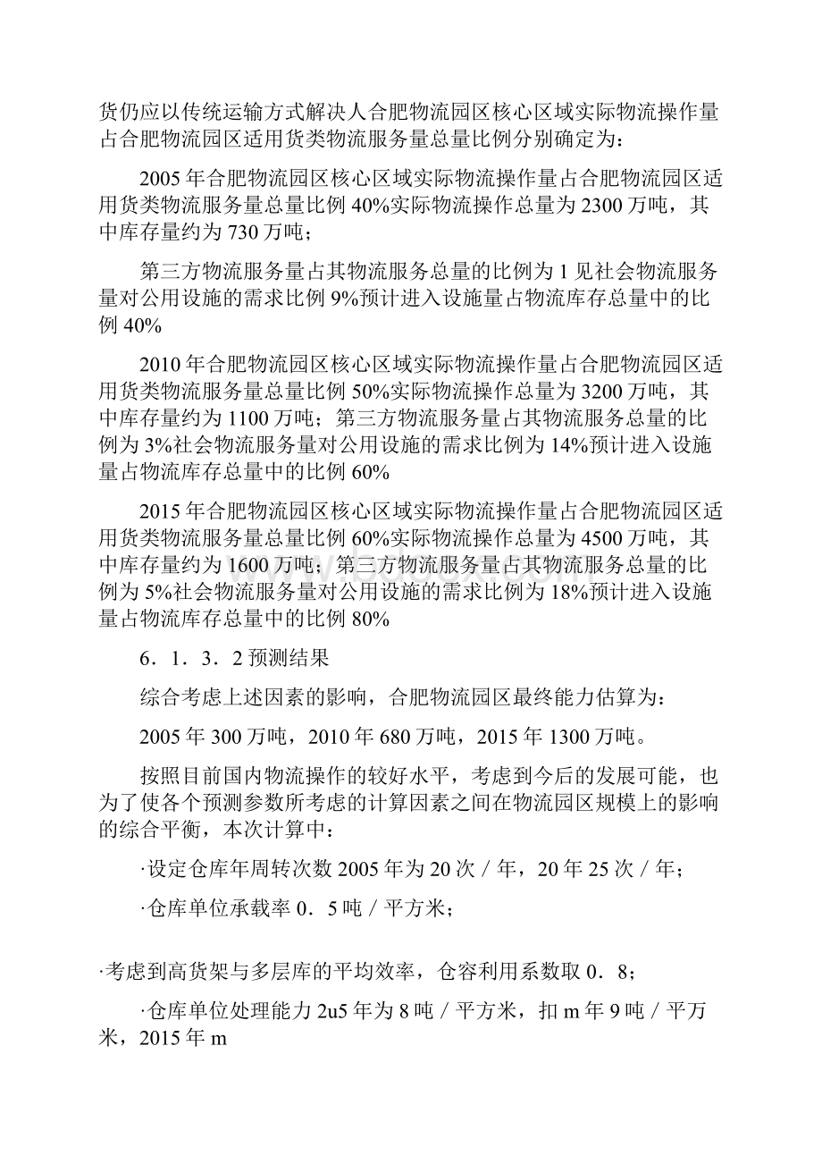 合肥现代物流园区可行性研究报告.docx_第3页