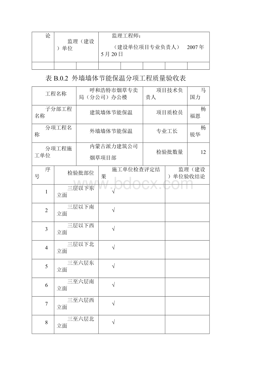 附录B 建筑节能工程质量验收记录表.docx_第2页