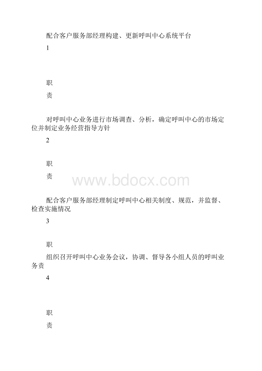 呼叫中心岗位职责.docx_第2页