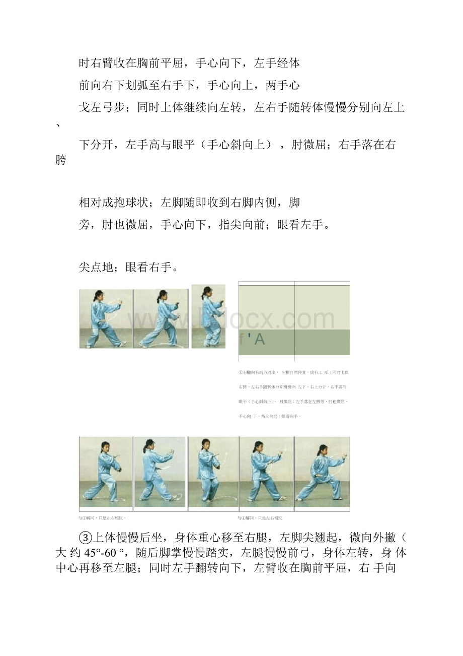 二十四式太极拳讲解.docx_第2页