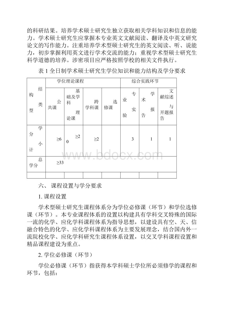 应用化学专业培养方案化学学院北京航空航天大学讲课讲稿.docx_第3页