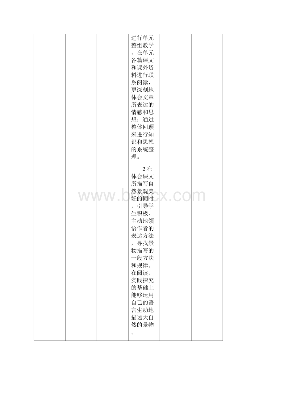 四年语文上教学计划表.docx_第3页