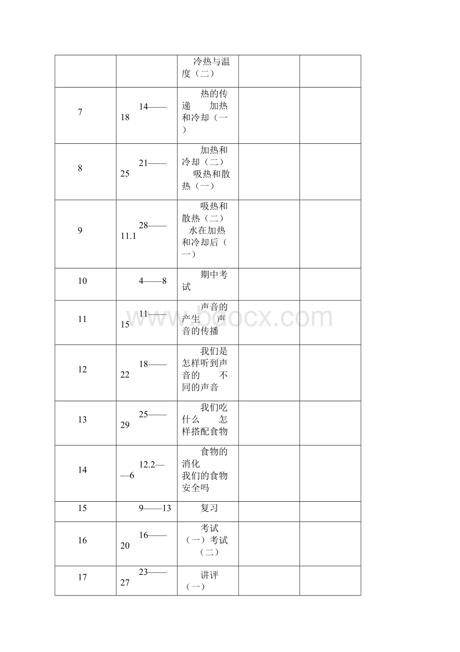 四年科学表格式教案.docx_第3页