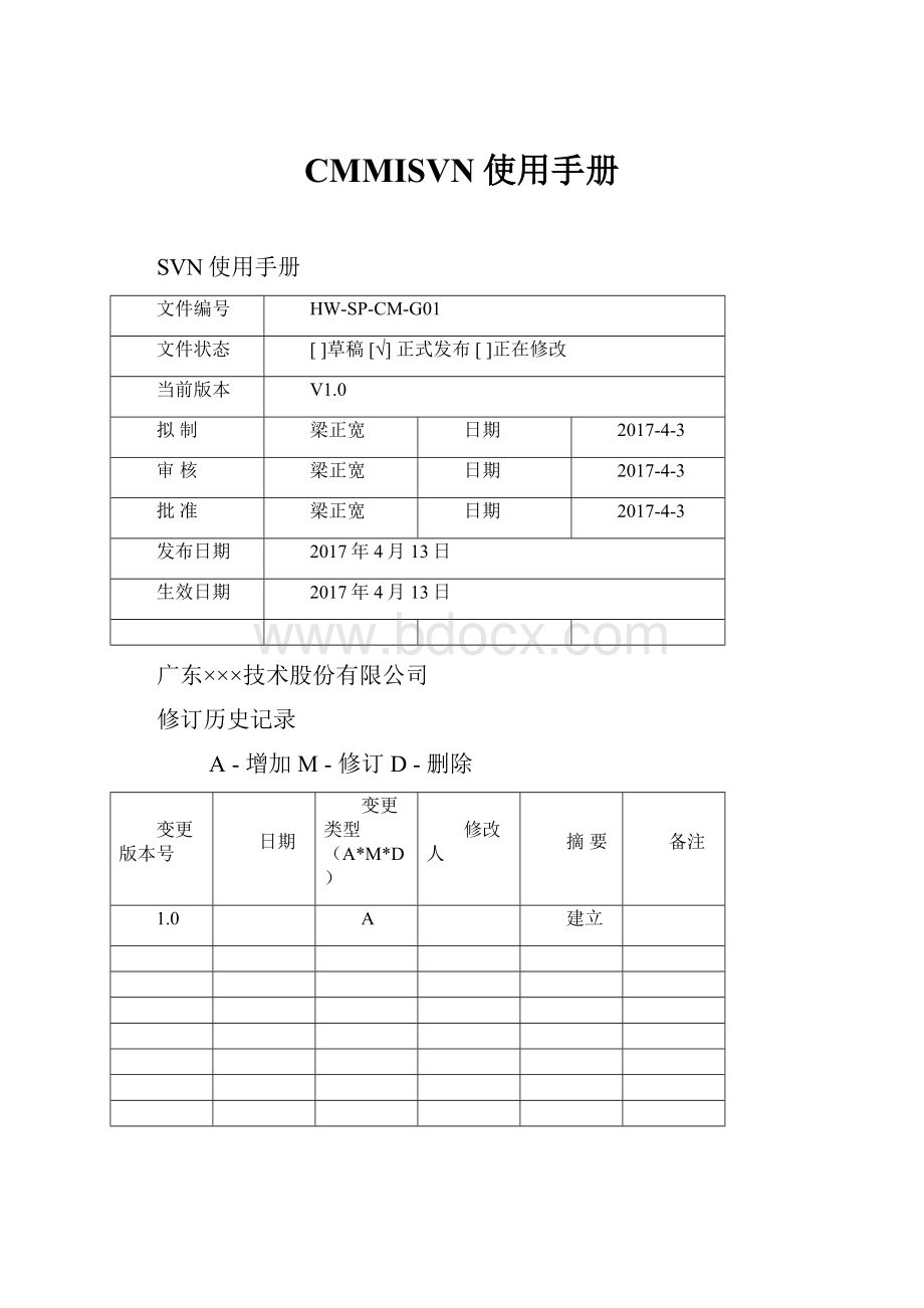 CMMISVN使用手册.docx